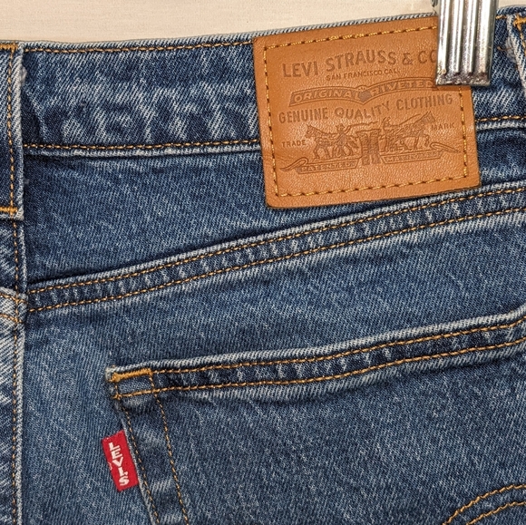 Levi's Wedgie Straight Denim Jean Pant Size 26 - Picture 10 of 11